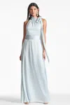 Sachin & Babi Kayla Tie High Neck Gown