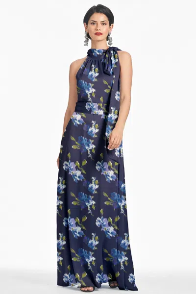 Sachin & Babi Kayla Gown In Blue