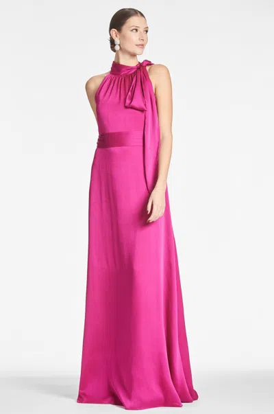 Sachin & Babi Kayla Gown In Dragonfruit