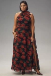 Sachin & Babi Kayla Gown In Multicolor