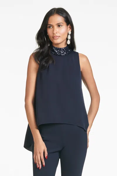 Sachin & Babi Keaton Top In Blue