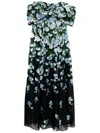 Sachin & Babi Kennedy Gown Dress In Blue