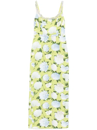 Sachin & Babi Lana Gown Dress In Yellow