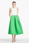 Sachin & Babi Leighton Pleated A-line Skirt