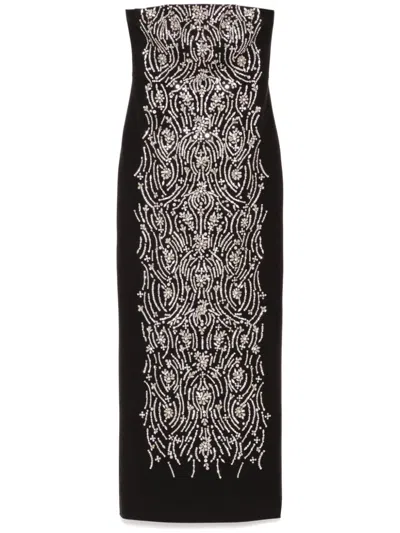 Sachin & Babi Lucille Gown In Black