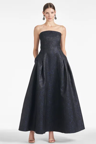 Sachin & Babi Margaux Gown In Black