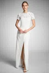 Sachin & Babi Marist Gown In Ivory