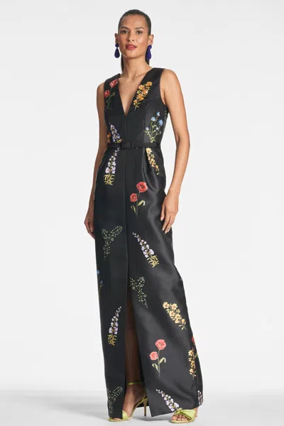 Sachin & Babi Marsden Gown In Black