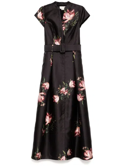 Sachin & Babi Marta Gown In Black