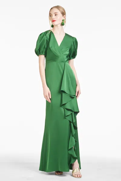 Sachin & Babi Mila Gown In Green