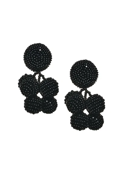 Sachin & Babi Mini Coconuts Earrings In Black