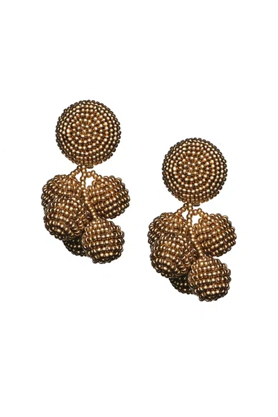 Sachin & Babi Mini Coconuts Earrings In O/s