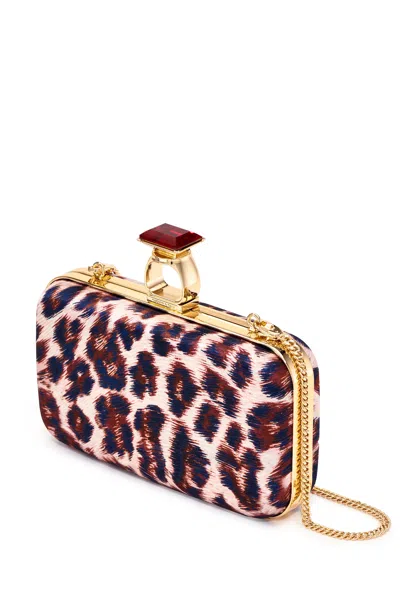 Sachin & Babi On The Rocks Clutch In Brown
