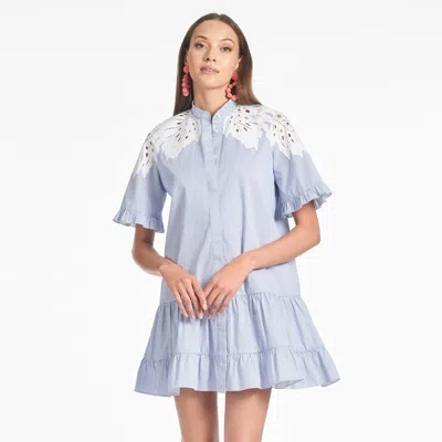 Sachin & Babi Palma Dress In Pinstripe
