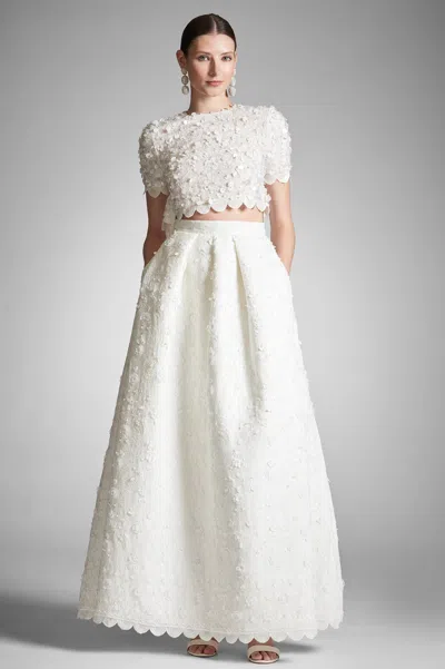 Sachin & Babi Pyaar Skirt In White