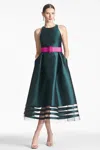 Sachin & Babi Rani Dress In Forest Green