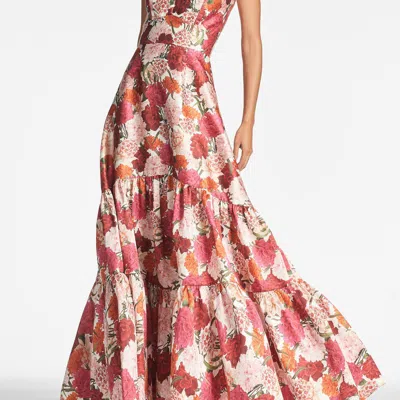Sachin & Babi Rori Gown In Molti Fiore