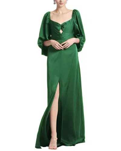 Sachin & Babi Jenny Gown In Emerald