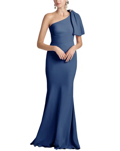 Sachin & Babi Aubrey Gown In Gray