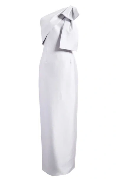 SACHIN & BABI SACHIN & BABI BONNIE ONE-SHOULDER MIKADO GOWN