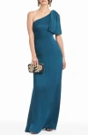 Sachin & Babi Chelsea Gown In Bottle Green