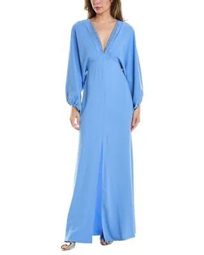 Pre-owned Sachin & Babi Gabby Gown Women's In Blue