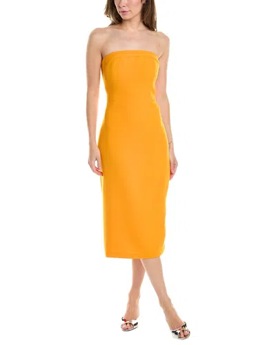 Sachin & Babi Isa Midi Dress In Orange