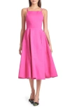 Sachin & Babi Jacinta Fit & Flare Midi Dress In Cerise