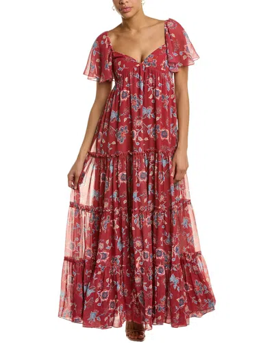 Sachin & Babi Kara Maxi Dress In Red