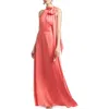 Sachin & Babi Kayla Halter Gown In Coral