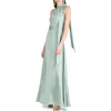 Sachin & Babi Kayla Halter Gown In Jade