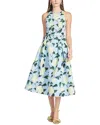 Sachin & Babi Lydia Floral-print Midi Skirt In Multi