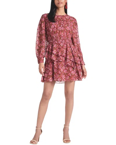 Sachin & Babi Meg Printed Dress In Pink