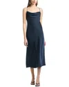 Sachin & Babi Serena Cowl Neck Satin Slipdress