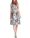 Sachin & Babi Tish Floral-print Dress In Multi