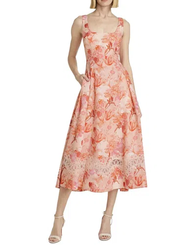 Sachin & Babi Umbria Linen-blend Dress In Multi