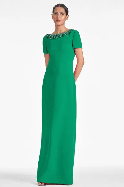 Sachin & Babi Shiloh Gown In Green