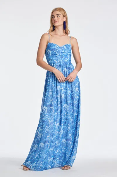 Sachin & Babi Sienna Gown In Mediterranean Blooms