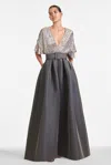 Sachin & Babi Simone Gown