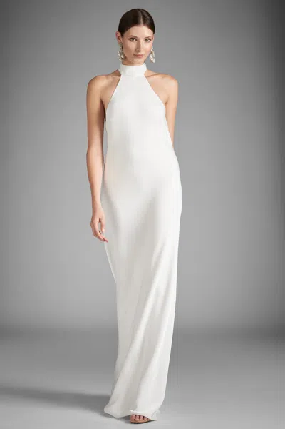 Sachin & Babi Venus Gown In White