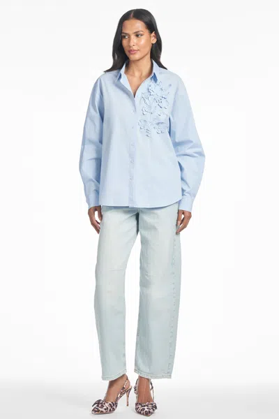 Sachin & Babi Viola Top In Blue