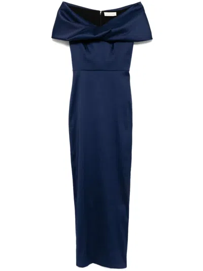 Sachin & Babi Viveca Gown Dress In Blue