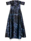 Sachin & Babi Vivien Gown In Blue