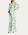 Sachin & Babi Bianca Gown In Blue