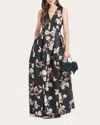 Sachin & Babi Brooke Gown In Black