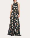 Sachin & Babi Kayla Gown In Black