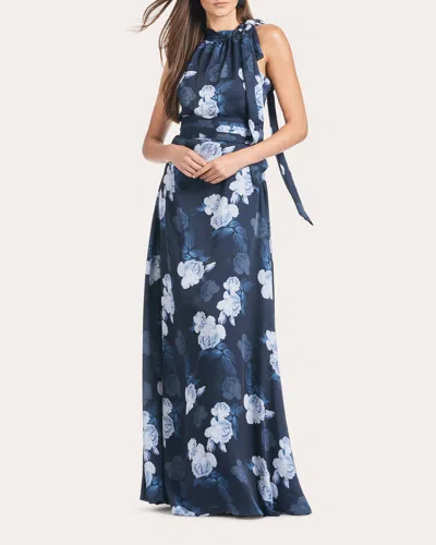 Sachin & Babi Kayla Gown In Blue