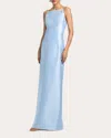 Sachin & Babi Pryce Gown In Blue