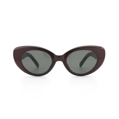 Sad Eyewear Cherry Sunglasses In Brown