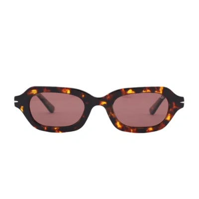 Sad Eyewear Cure Sunglasses In Burgundy